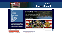 Desktop Screenshot of cityoflowerburrell.com
