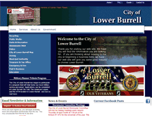 Tablet Screenshot of cityoflowerburrell.com